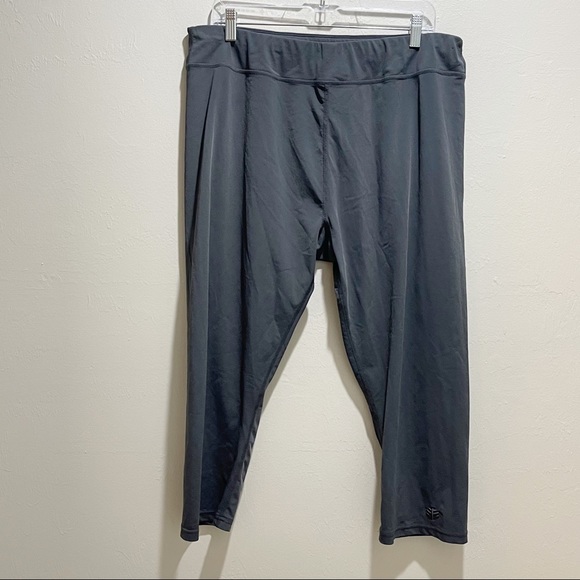 COOLIBAR UPF 50+ Women’s Charcoal Gray Travel Swim Crop Pants XXL
